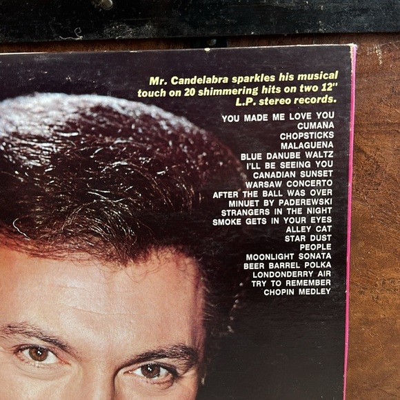 Liberace Mr Showman 2 Records 20 Hits Vintage Vinyl - Picture 6 of 10